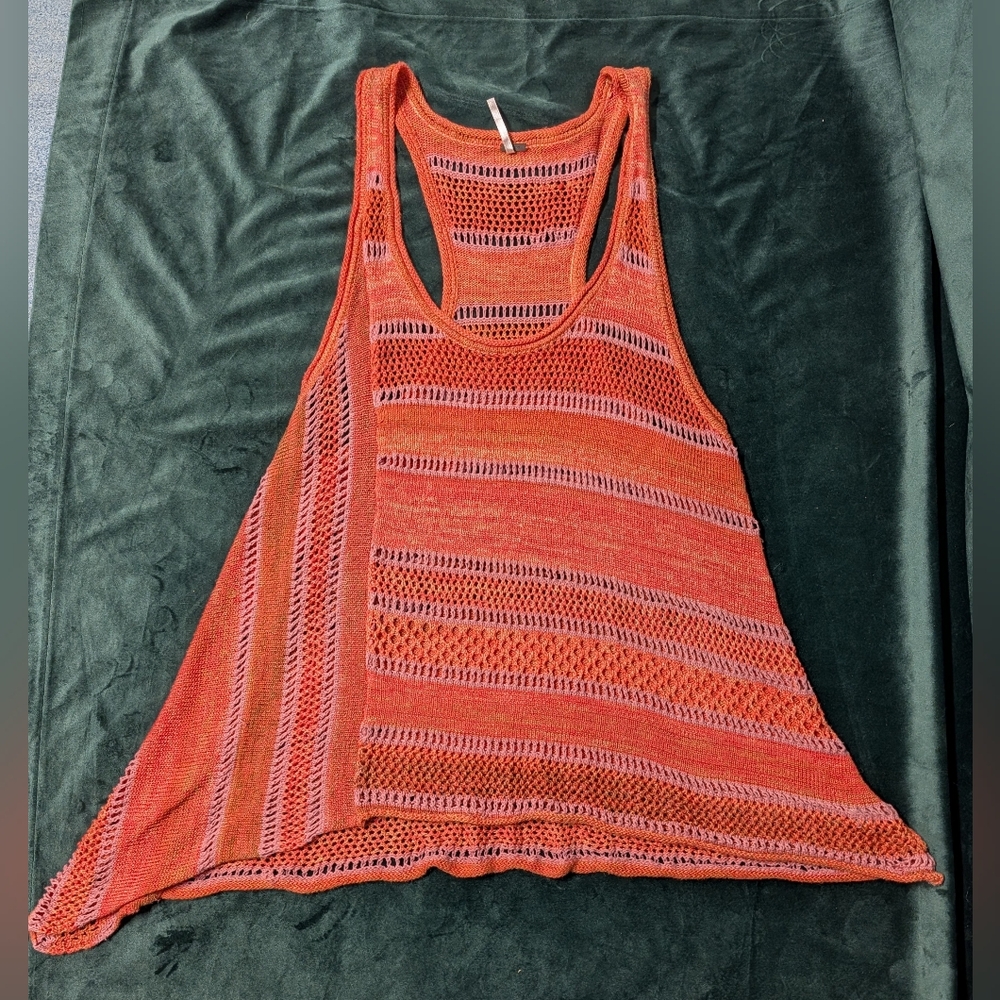 Free People Women's Knit Stripe Racer Back Tank Top